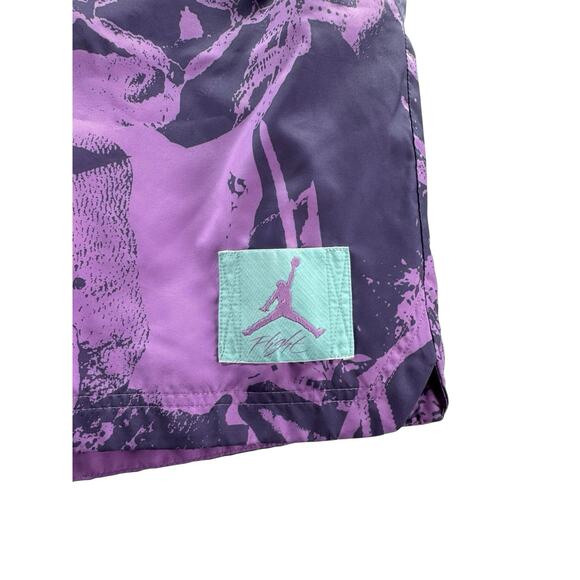 Nike Air Jordan Flight Printed Poolside Trunks Mens XL Shorts Standard Fit - Picture 6 of 9